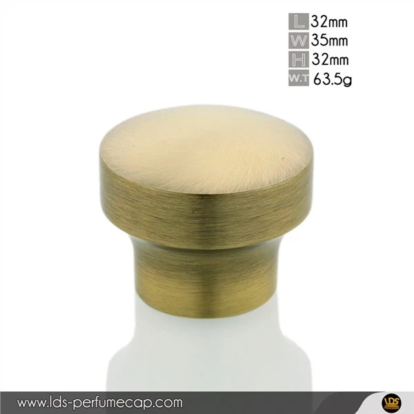 Tap d'ampolla de coure per a perfum
